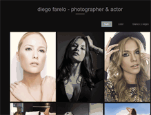 Tablet Screenshot of diegofarelo.com